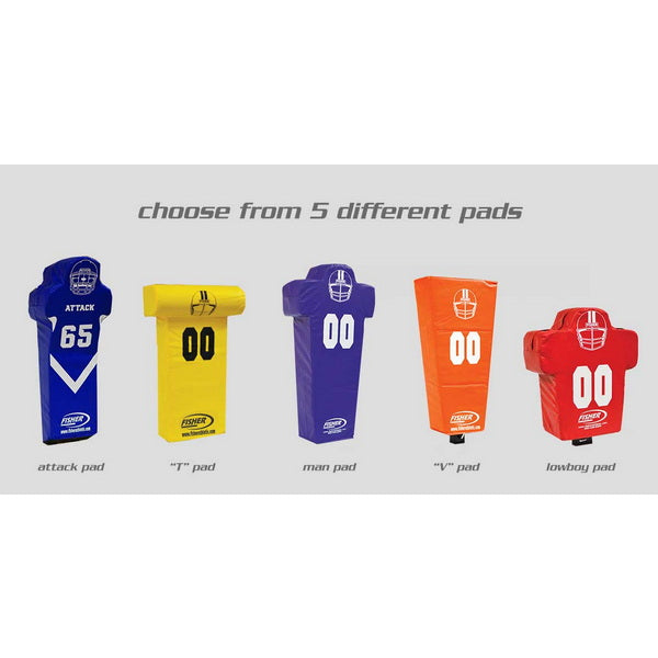 Big Boomer Football Blocking Sled Pad Options