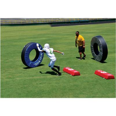 Fisher Football Training Tackle Wheel in Training