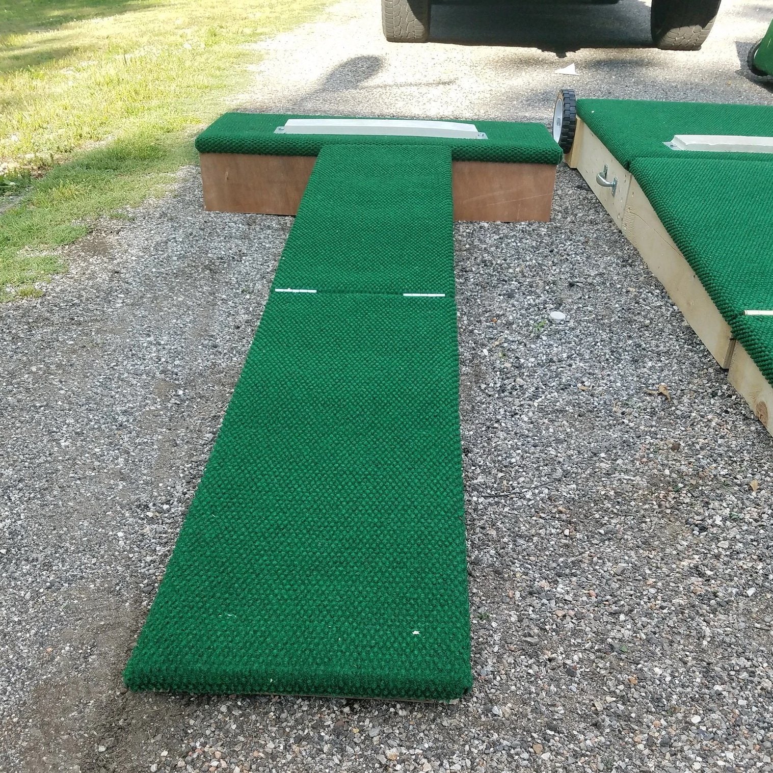 8" Tall Step Straight Portable Pitching Mound