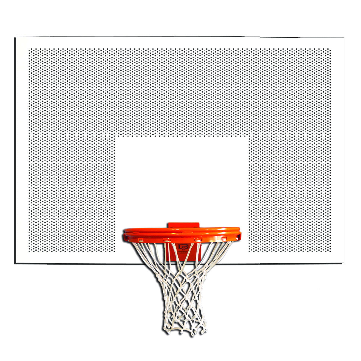 Gared Wind Resistant Unmarked Steel Basketball Backboard