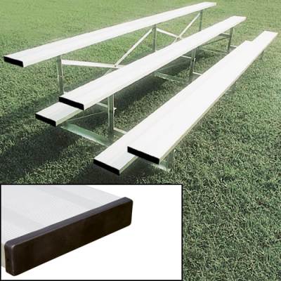 Two Rows Aluminum Bleachers without Fencing