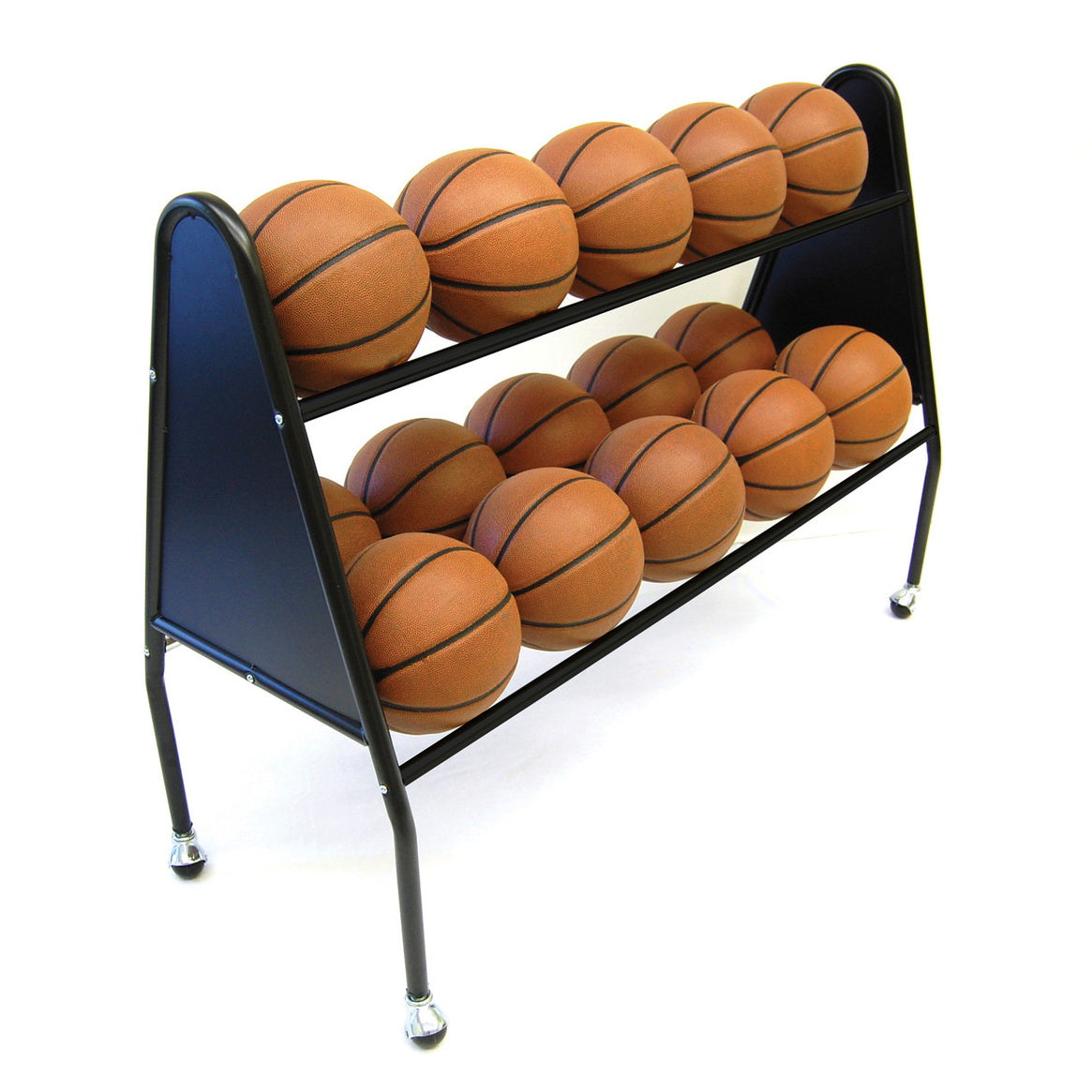 Trigon Sports Basketball 2 Tier 15 Ball Cart