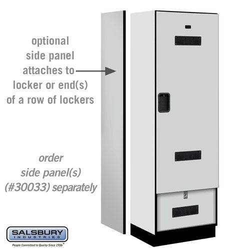 Salsbury 24" Wide Designer Wood Gear Locker