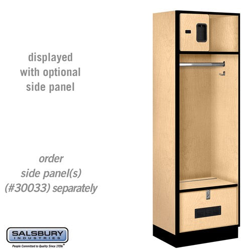 Salsbury 24" Wide Designer Wood Open Access Locker