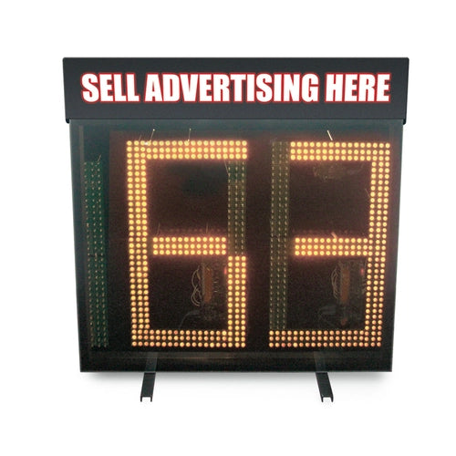 24 Inch 3 Digit Wireless Led Readout Display in white background