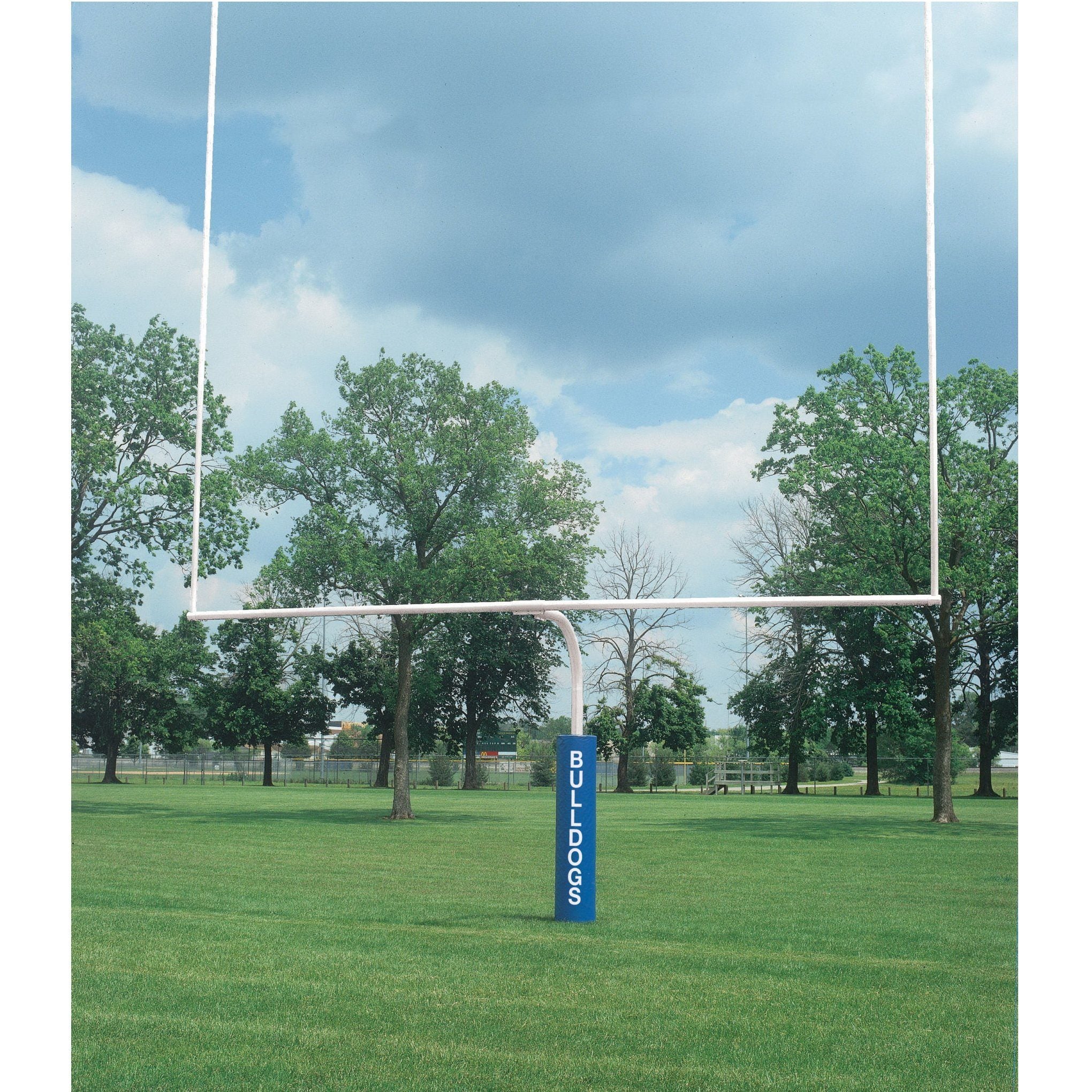 Bison 4-1/2″ Gooseneck Football Goalposts - Pitch Pro Direct