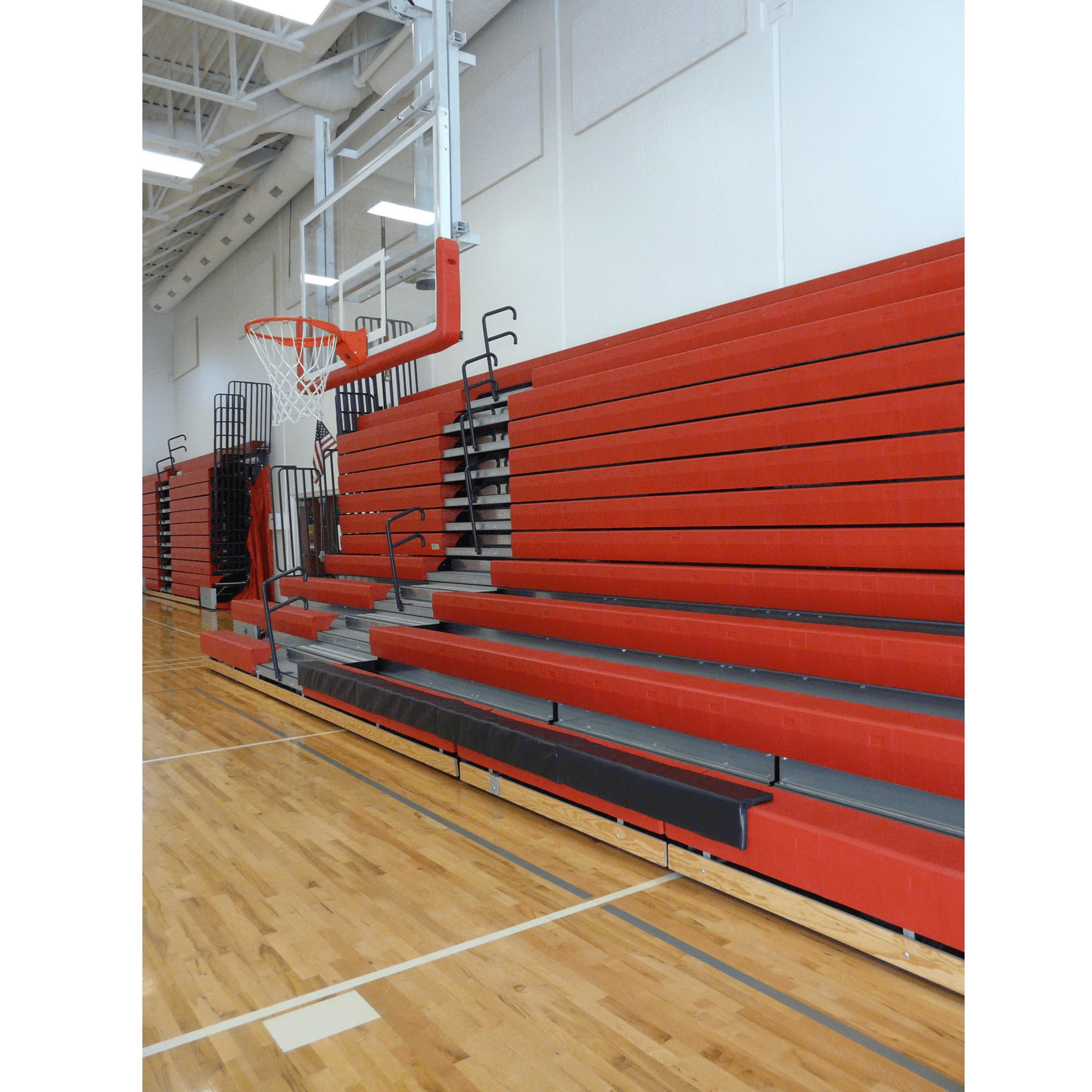 Bison 4′ Removable Bleacher Protective Padding - Pitch Pro Direct