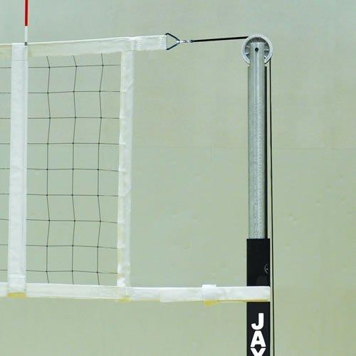 JayPro Flex Volleyball Net 37′ - 40′ Uprights - Pitch Pro Direct