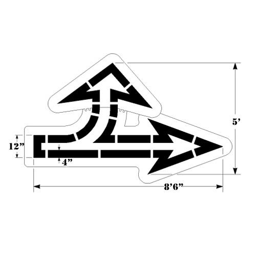 Newstripe Walmart Open Combo Arrow