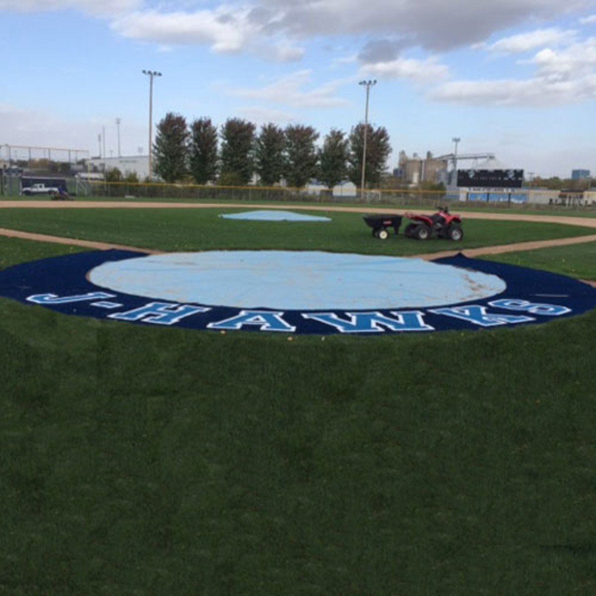 5' Home Plate Halo with Shock Pad