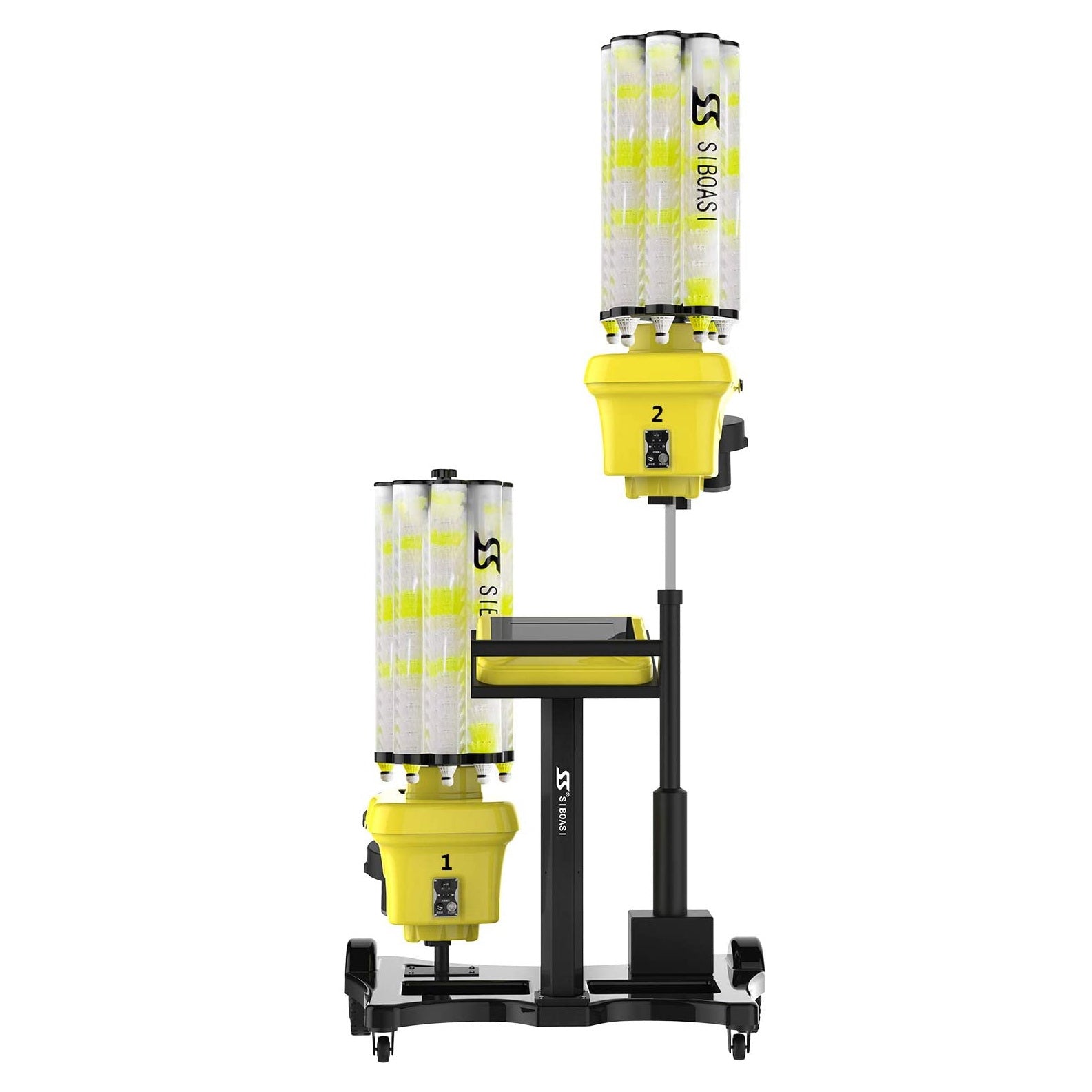 Siboasi Shuttlecock Training Machine with Two Heads for Professional Training S8025