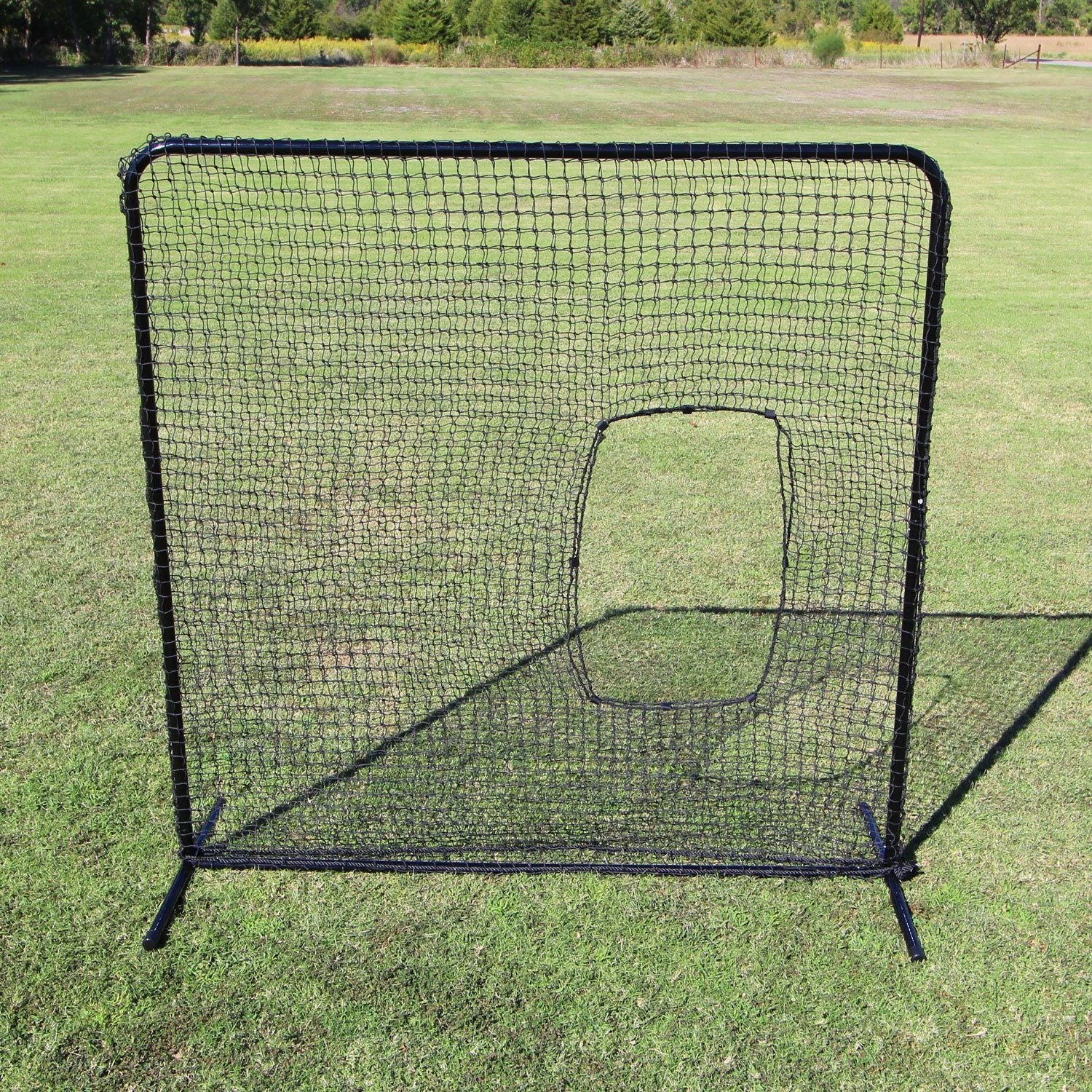 Cimarron Softball Net and Commercial Frame Front View