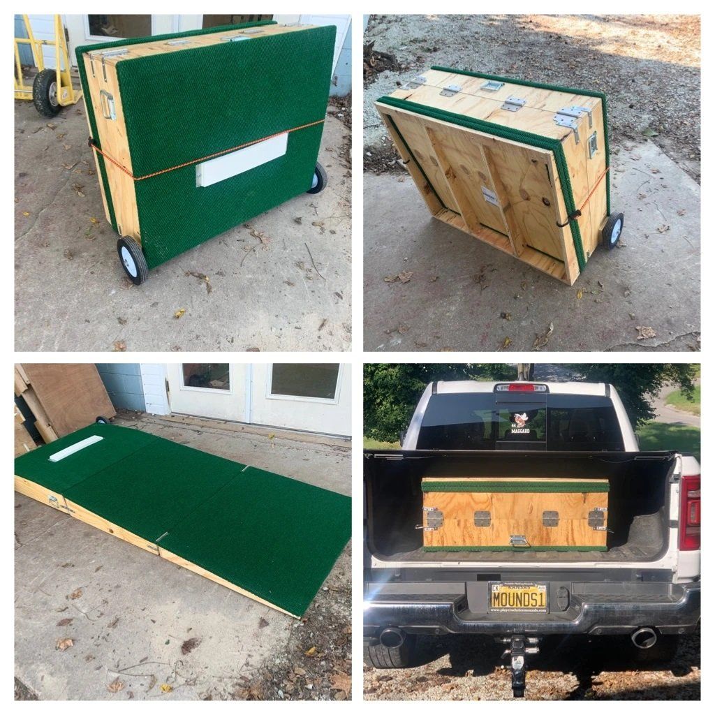 8" Extra Wide Portable Pitching Mound