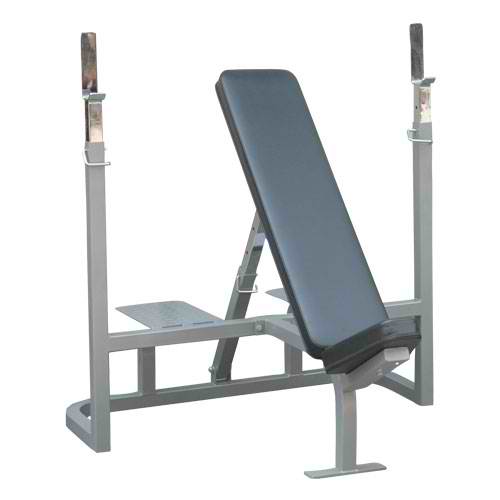 Champion Barbell™ Incline Weight Bench with Spotter Platform