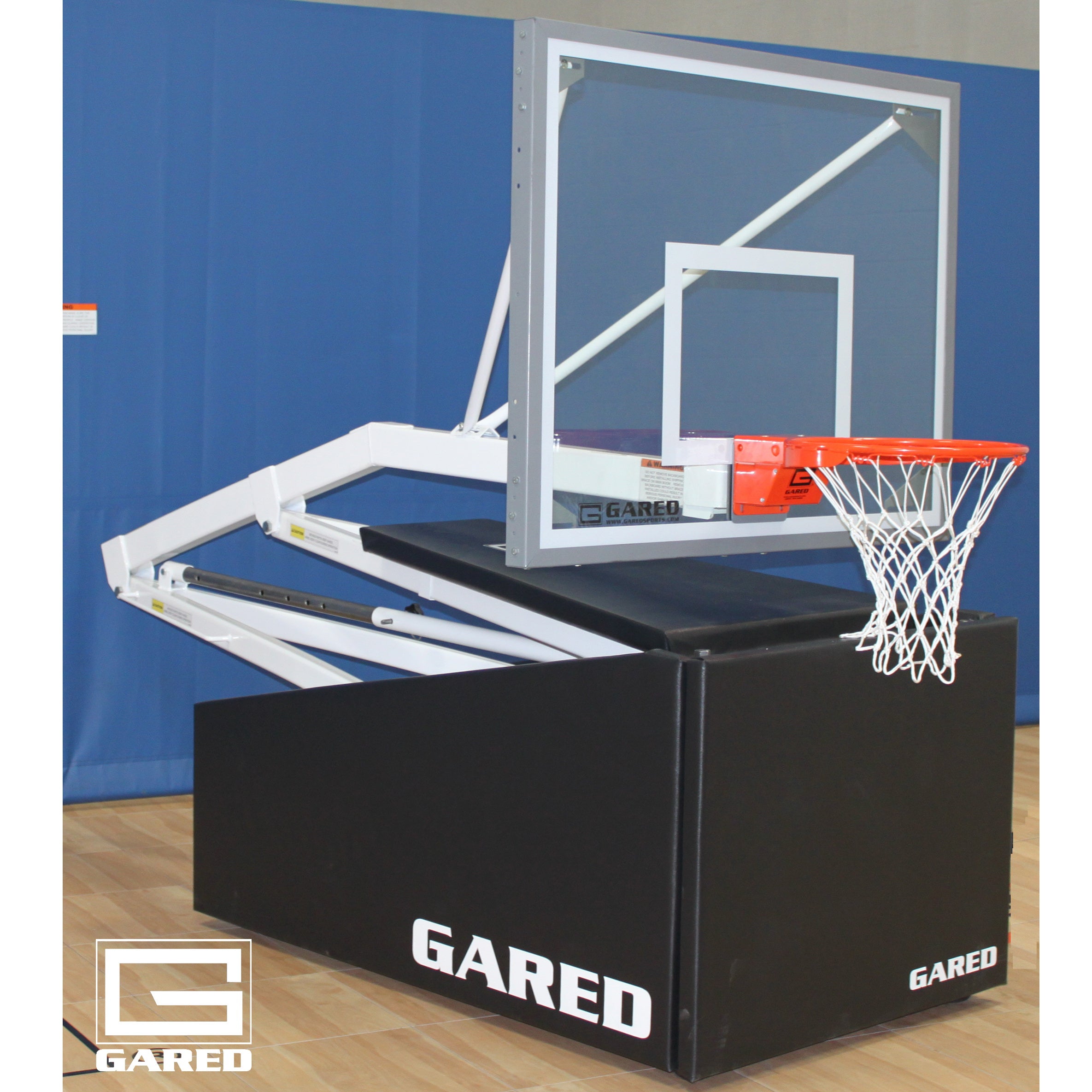 Gared Hoopmaster C54 Recreational Portable Basketball Backstop