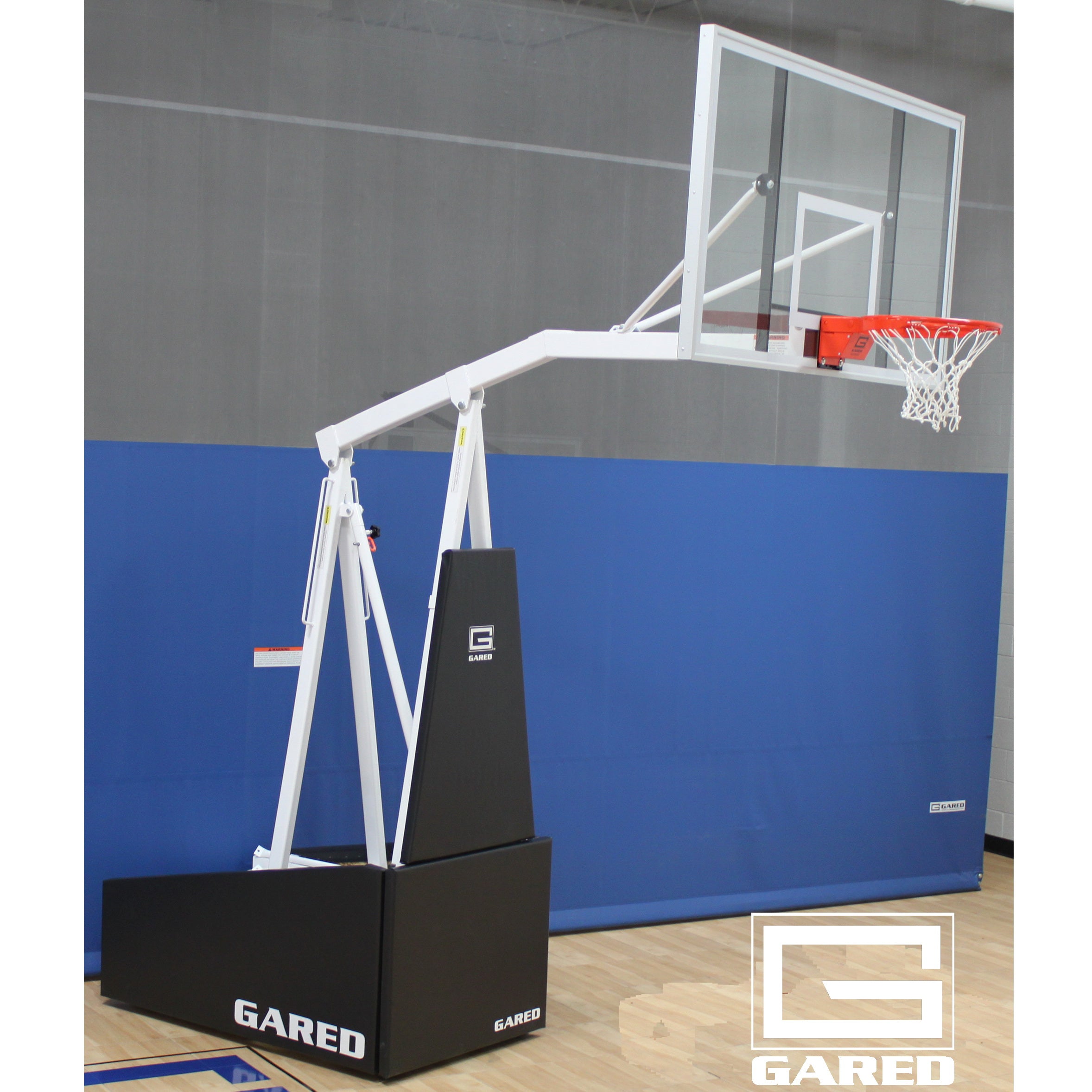 Gared Hoopmaster C72 Recreational Portable Basketball Backstop