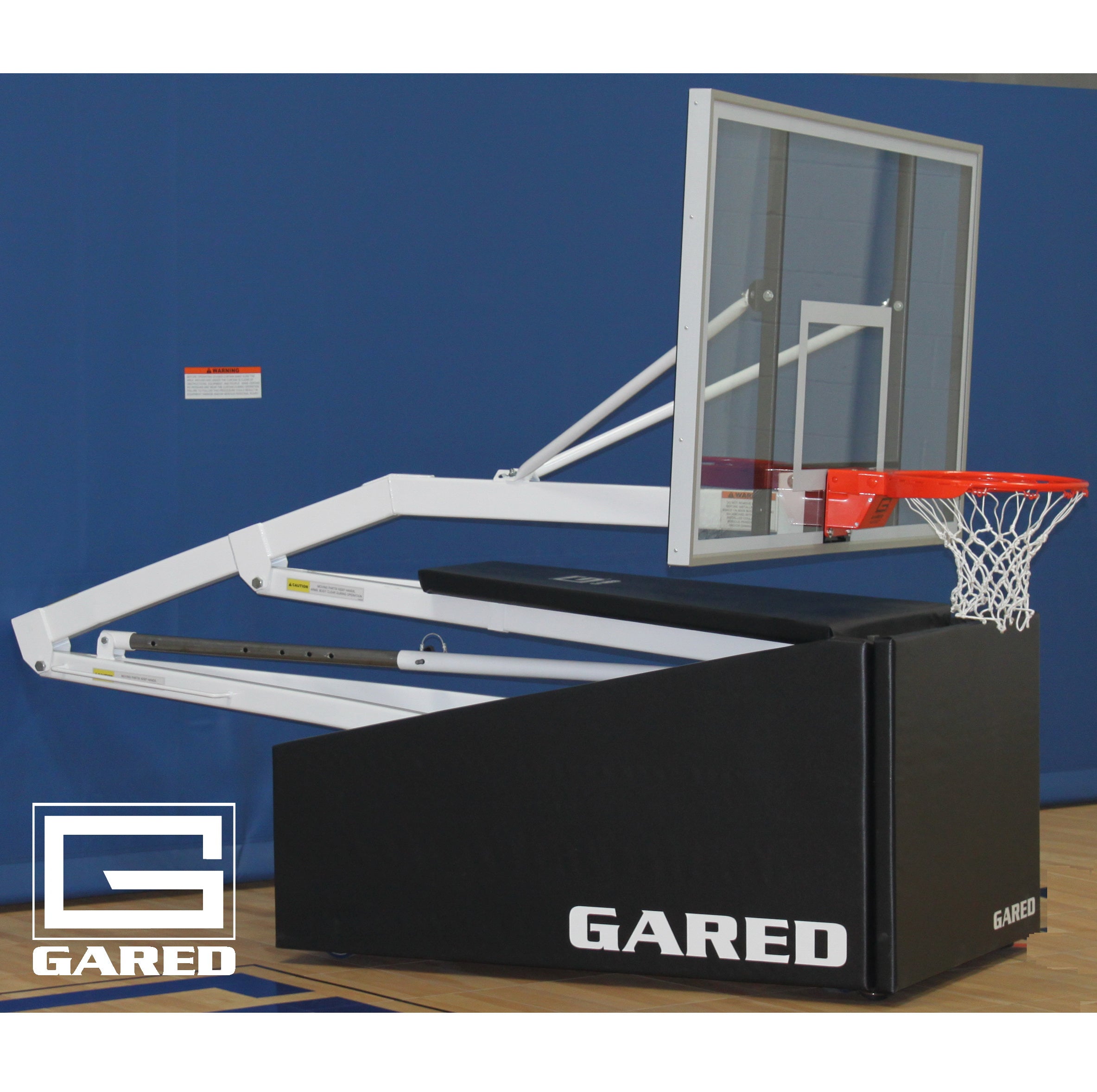 Gared Hoopmaster C72 Recreational Portable Basketball Backstop