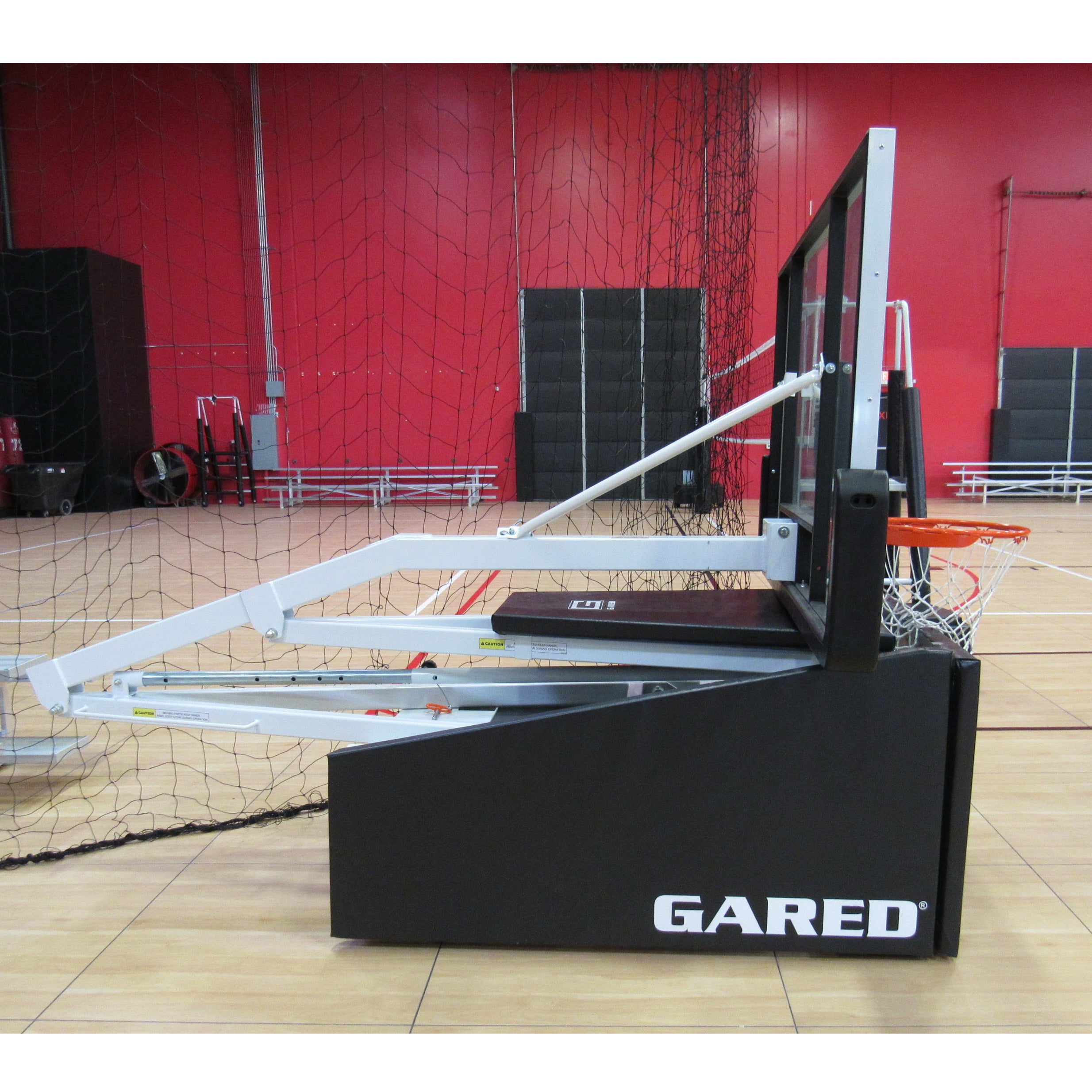 Gared Hoopmaster C72 Recreational Portable Basketball Backstop