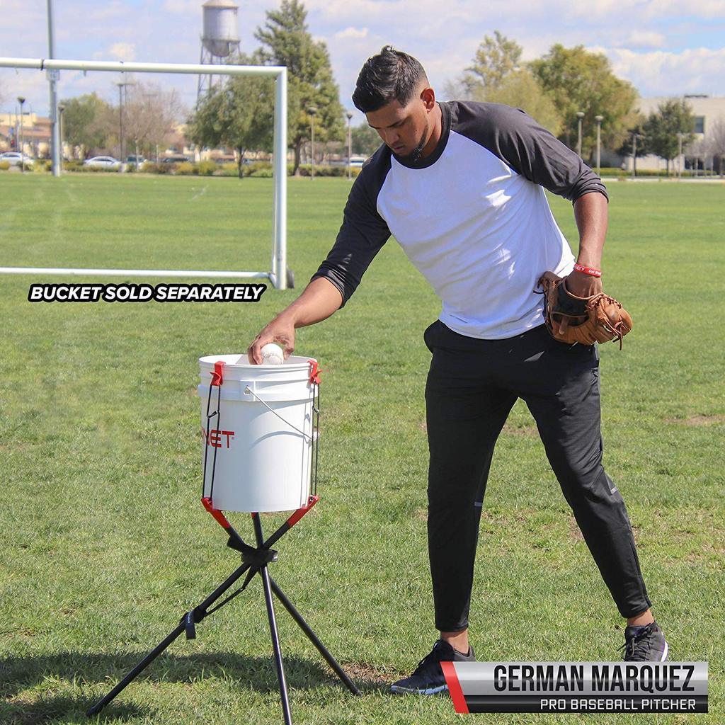 PowerNet Baseball Softball Portable Bucket Caddy Lifter