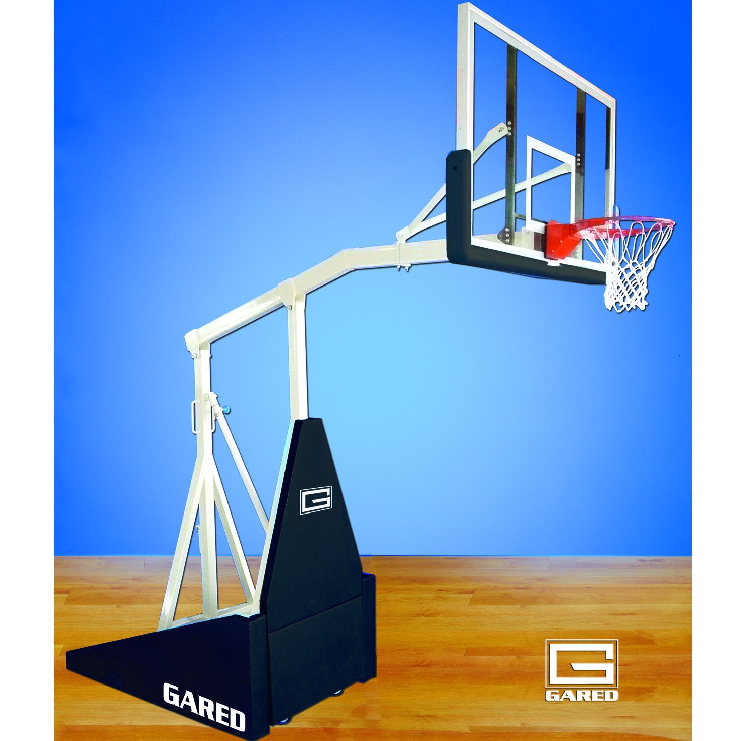 Gared Hoopmaster LT Portable Basketball Backstop