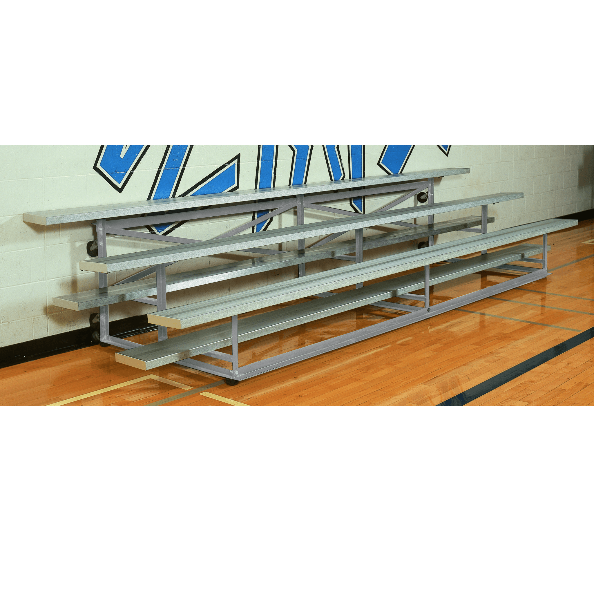 Bison All Aluminum Easy Store Indoor Bleachers - Pitch Pro Direct