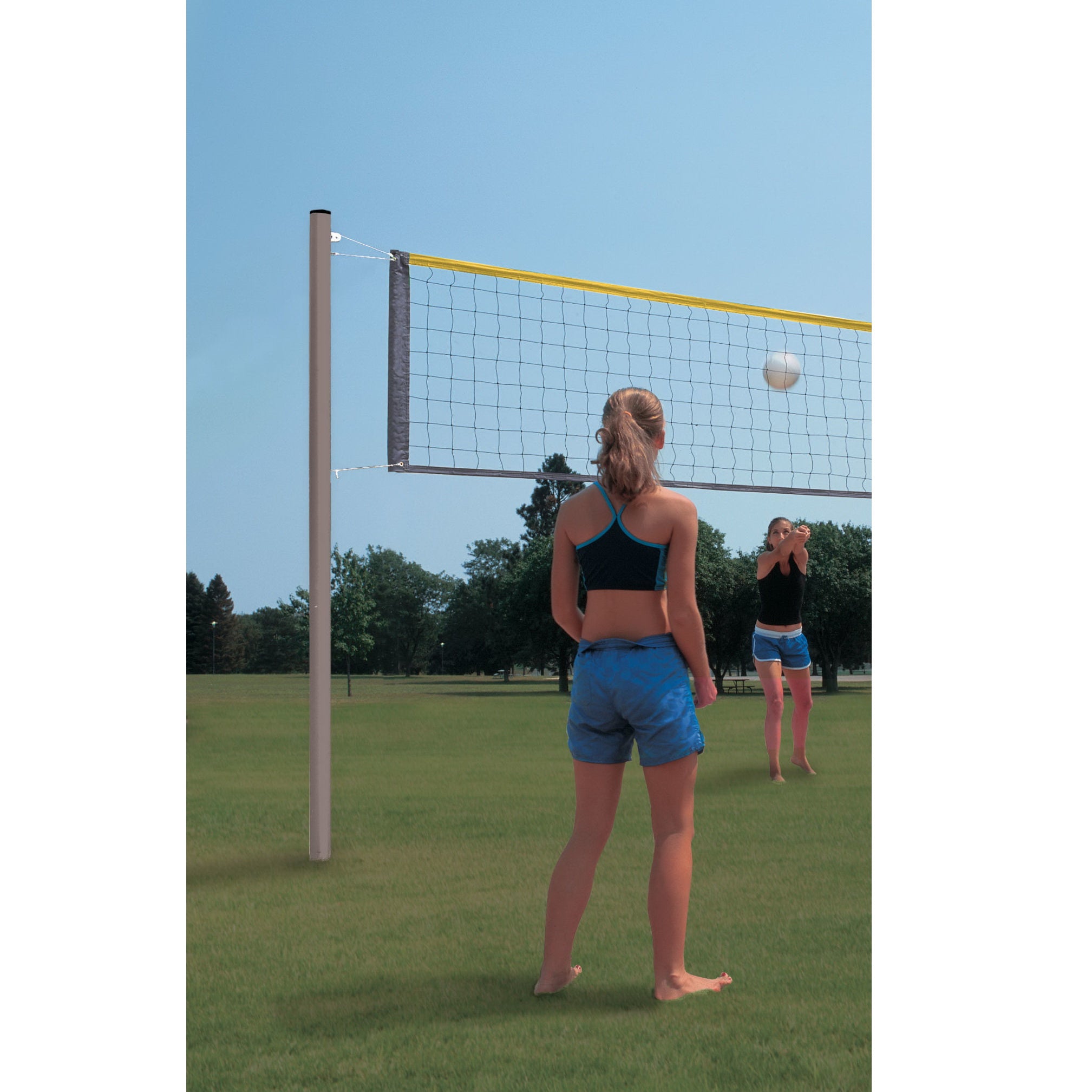 Bison Aluminum Recreational Volleyball System