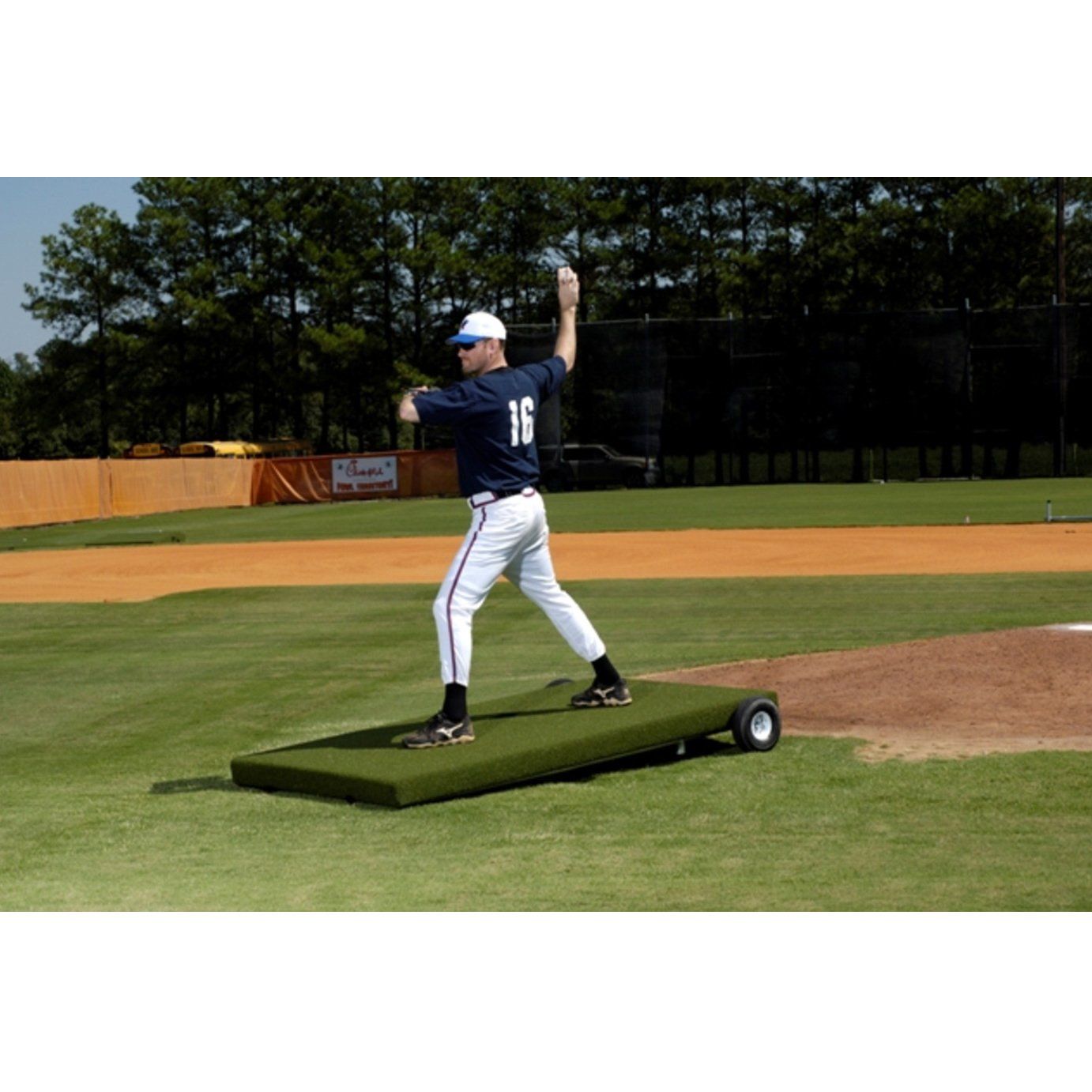 Batting Practice Pitching Platform - Pitch Pro Direct