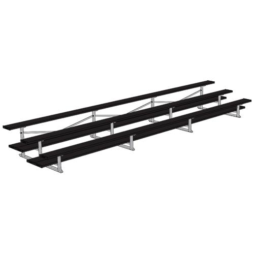 JayPro 3 Row 21 All Aluminum Preferred Bleacher 