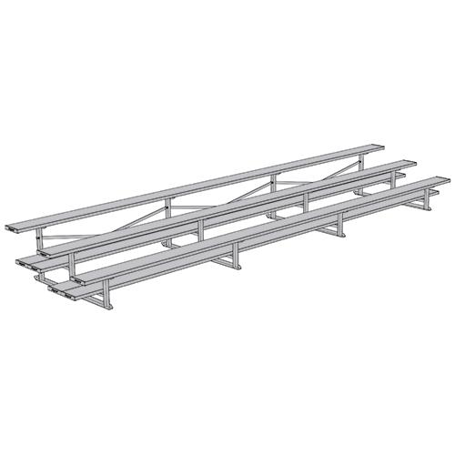 JayPro 3 Row 21 All Aluminum Preferred Bleacher 