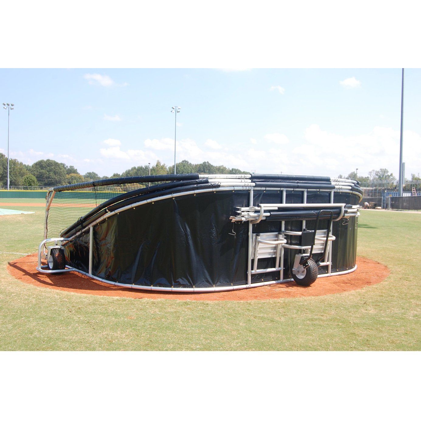 ProCage Professional Roll Away Portable Hitting Turtle for Baseball - Pitch Pro Direct