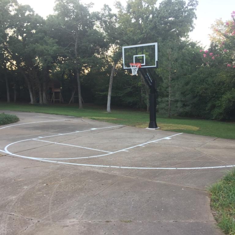 Newstripe NCAA Basketball Court Stencil Set