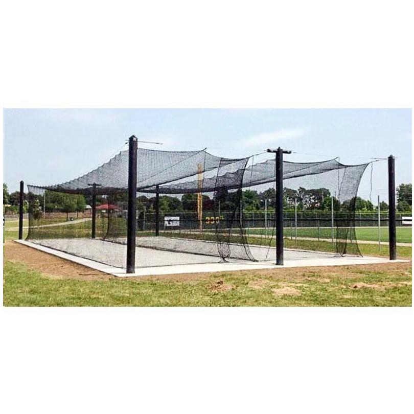 Mastodon™ Commercial Batting Cage System #42 Bear Trap Net