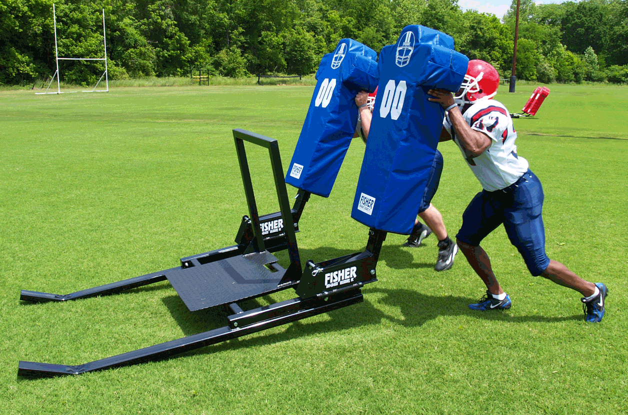 Fisher 3 Man Big Boomer Football Blocking Sled - Pitch Pro Direct
