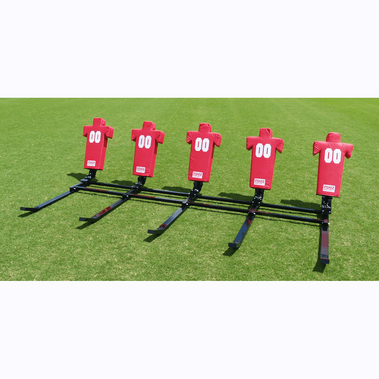 Fisher 7 Man Brute Blocking Sled - Pitch Pro Direct