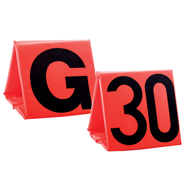 Champion Sports Football Yard Marker Set