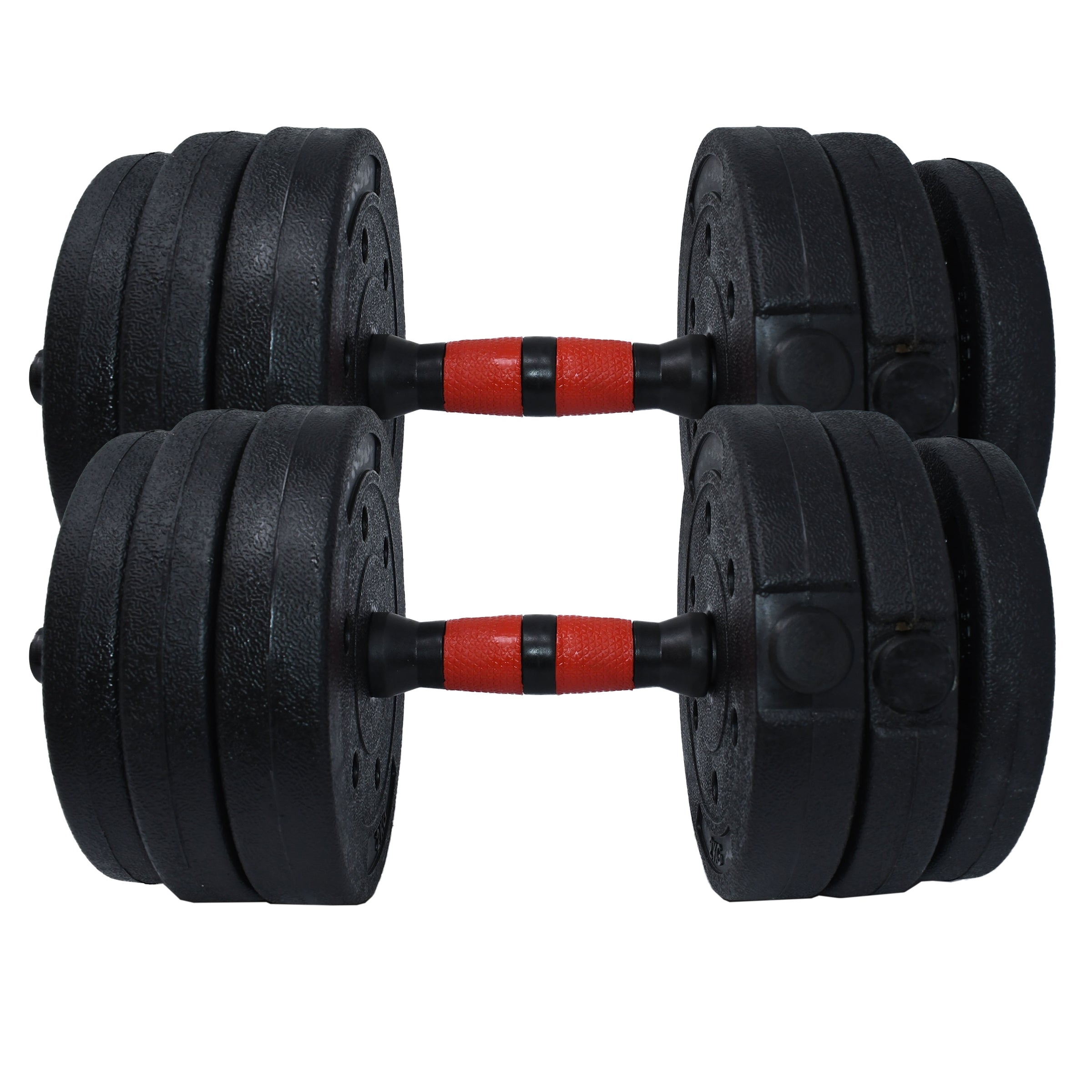 Adjustable Dumbbell Set for Home Gym Black
