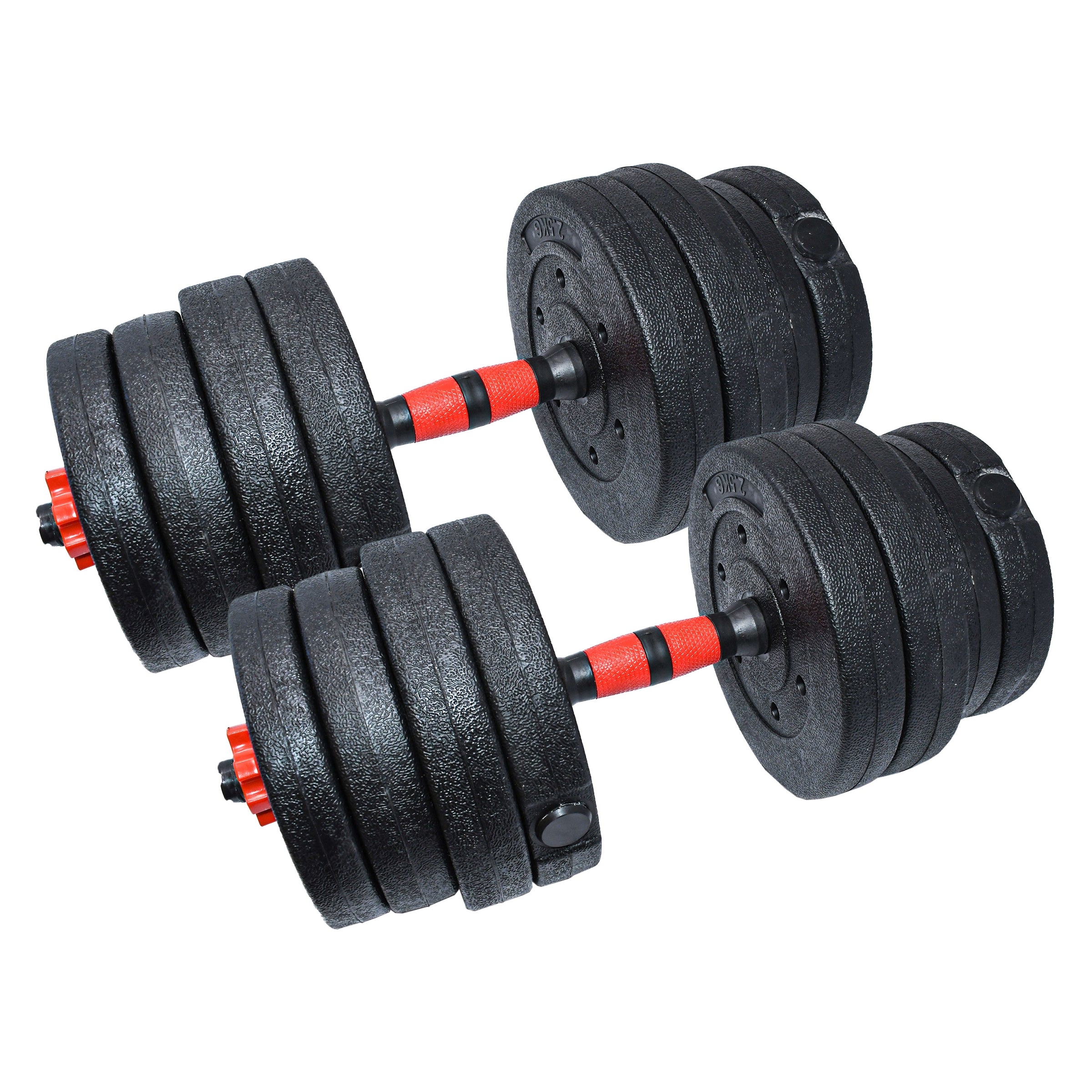 Adjustable Dumbbell Set for Home Gym Black