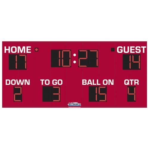 Everbrite Football Scoreboard 8 x 18