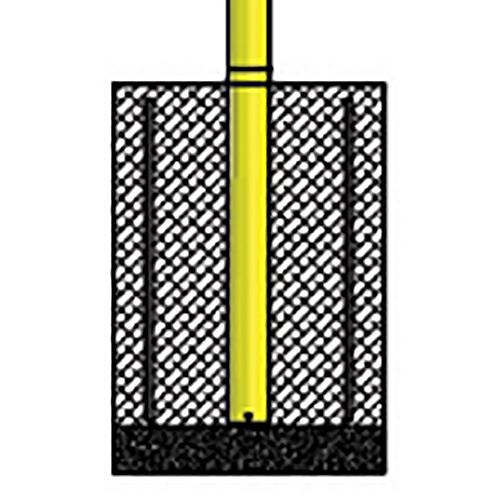 JayPro 6Ox20U Steel Football Goal Post Semi/Perm – High School Details