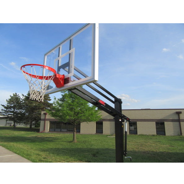 First Team Force™ In Ground Adjustable Basketball Goal