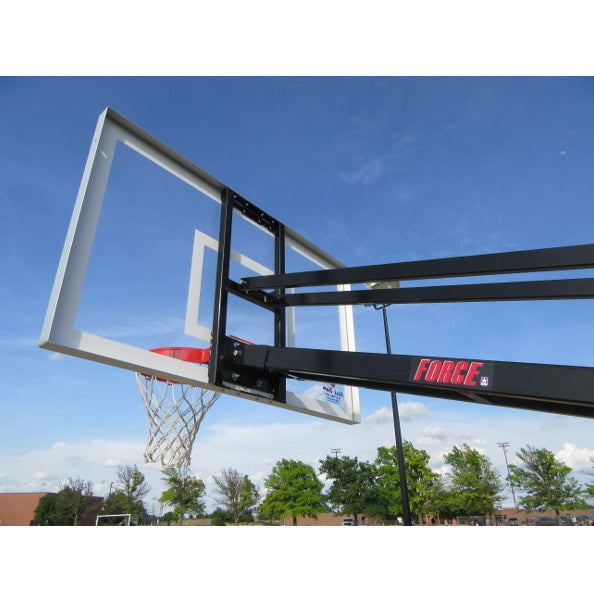 First Team Force™ In Ground Adjustable Basketball Goal