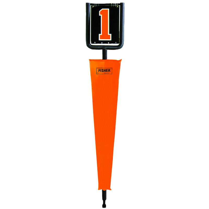 Fisher Athletic 7'H Flip Indicator Football Down Marker