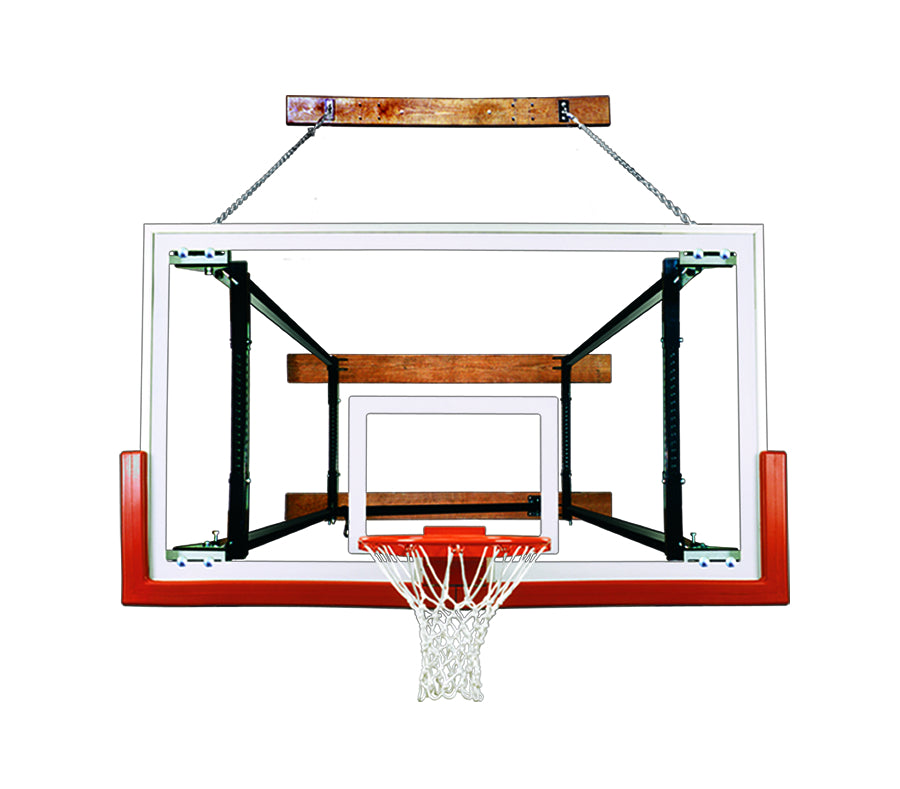 First Team FoldaMount82™ Folding Wall Mount Basketball Goal