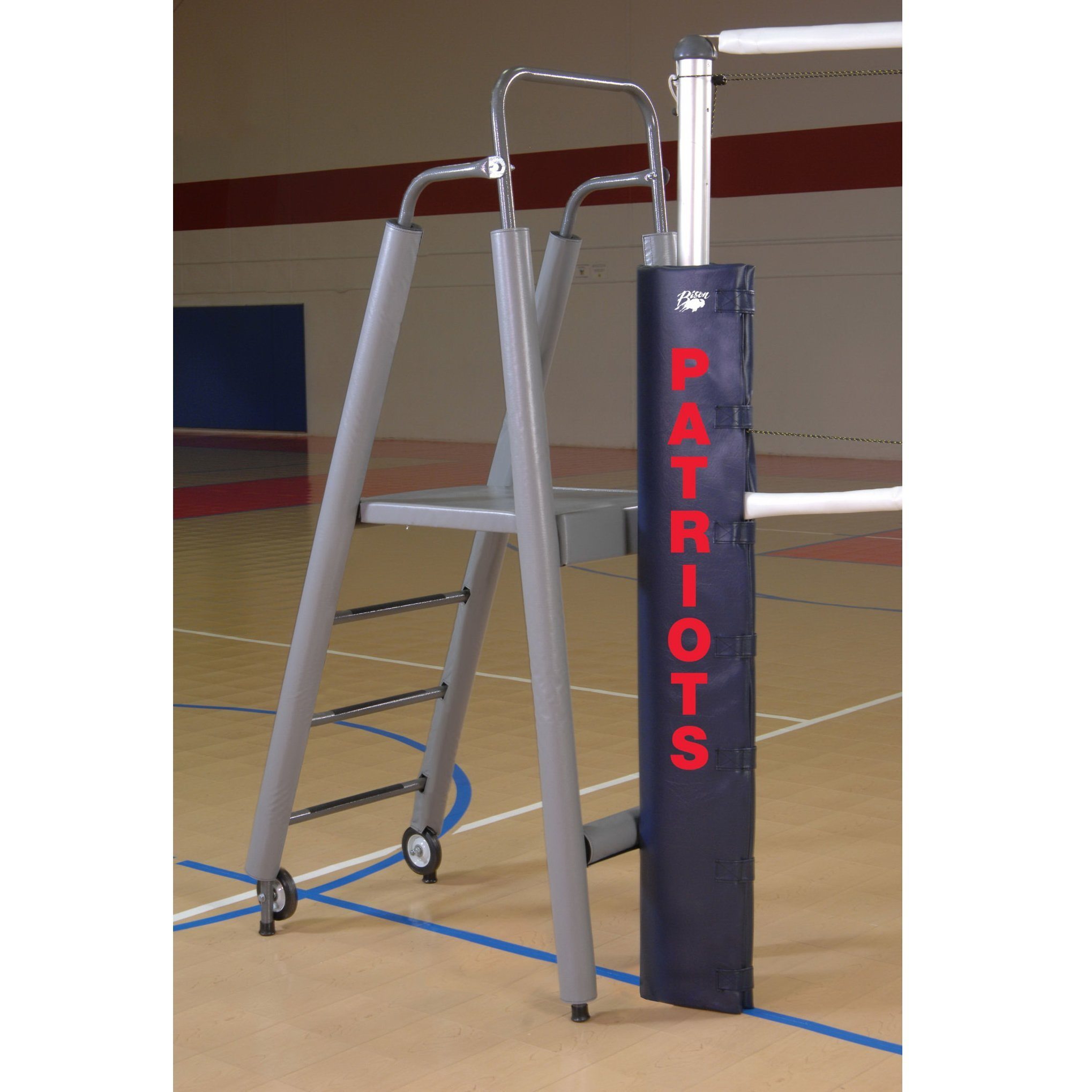 Bison Folding Padded Volleyball Officials Platform with Padding - Pitch Pro Direct