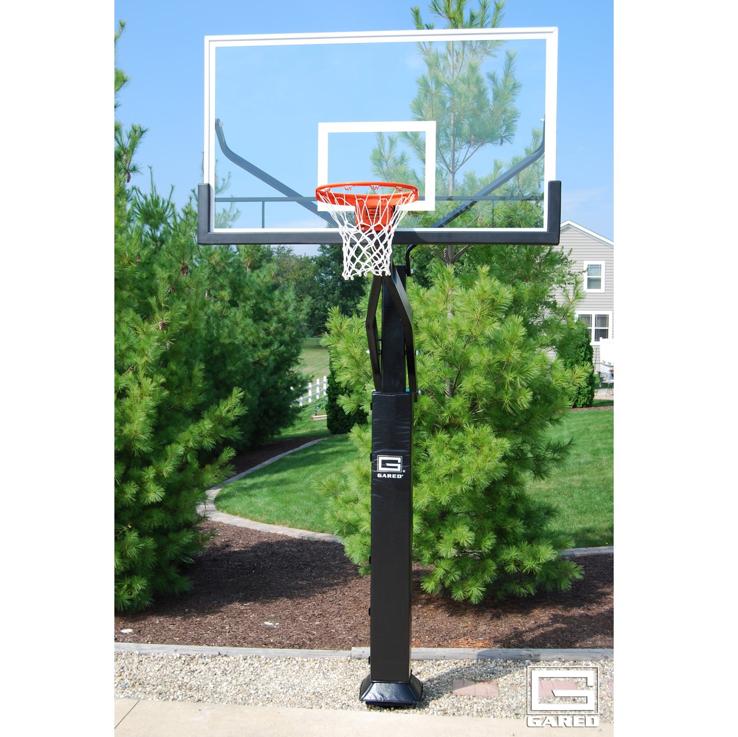 Gared Pro Jam Adjustable Basketball Hoop 42" x 72"