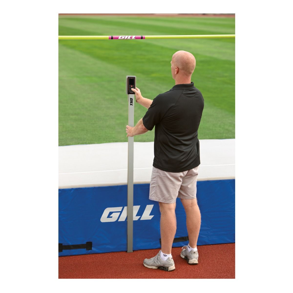 Gill Measuring Laser with Aluminum Stick for Pole Vault and High Jump