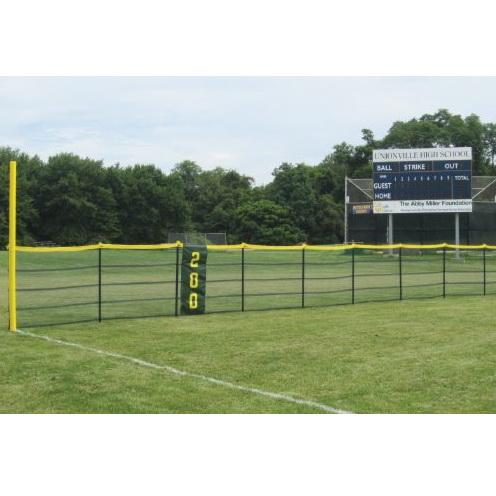 Grand Slam™ Fencing - In-Ground Fencing Kits for Baseball and Softball - Pitch Pro Direct