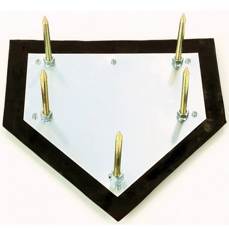 Home Plate - Major League (5 Zinc-Plated Spikes) Spikes Showing View