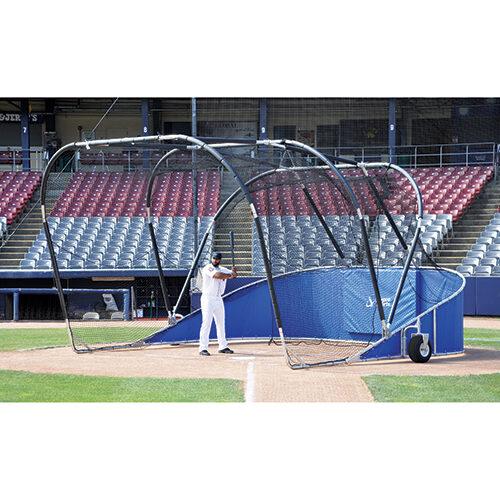 JayPro Big League Professional Hitting Turtle Backstop For Baseball #42 Net