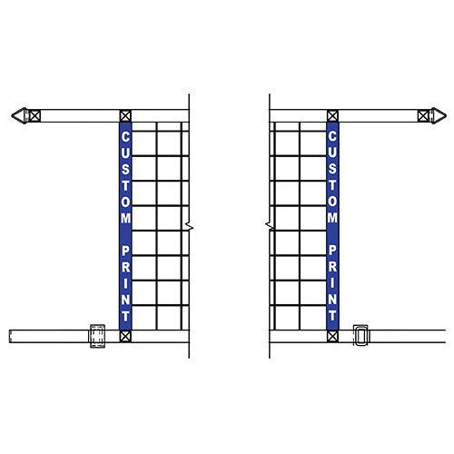 JayPro Volleyball Custom Side Net Tape